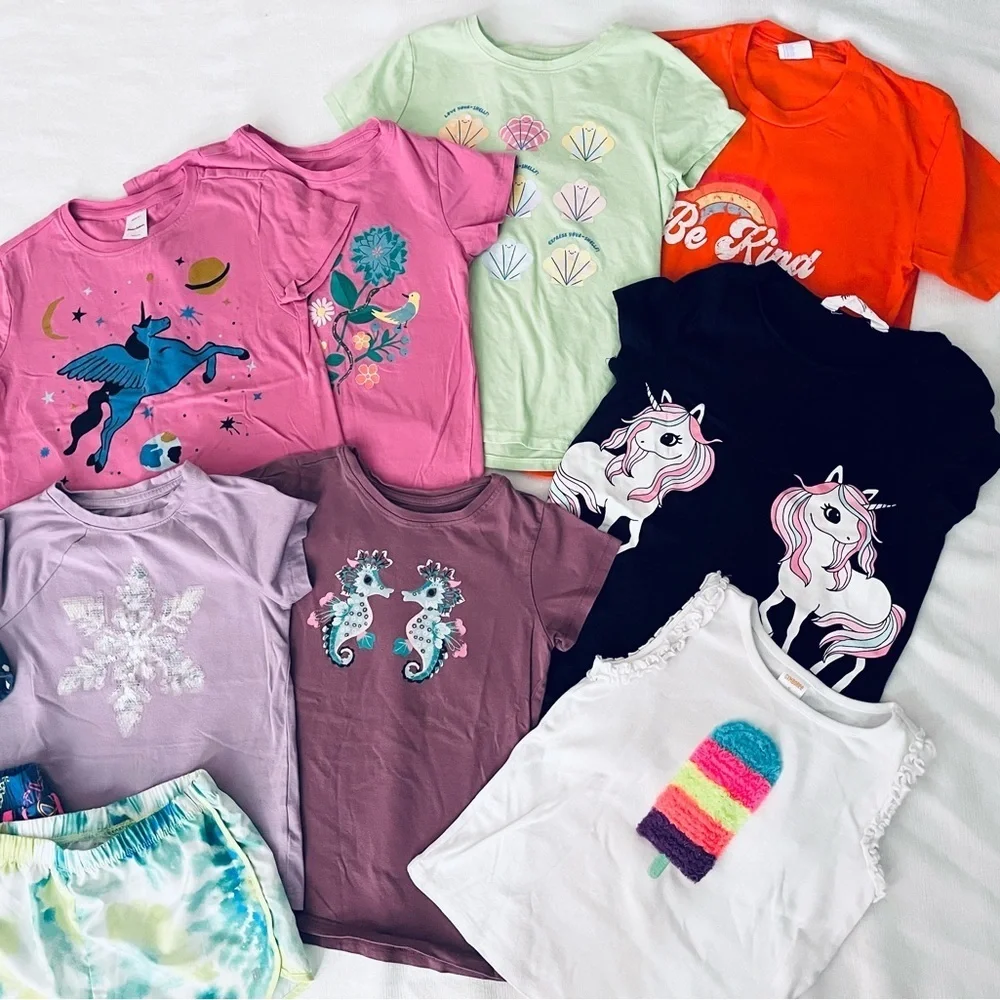 HUGE girls 14 piece SUMMER bundle 6-7 - Picture 2 of 16